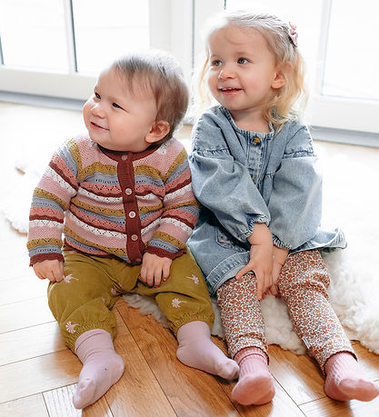 Hust and Claire Fløjlsbukser - Talita - Willow m. Blomster