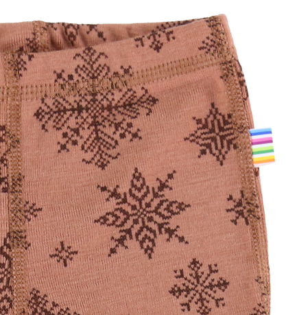 Joha Leggings - Uld - Rust frv.