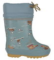 CeLaVi Thermo Boots w. Lining - Smoke Blue w. Print