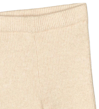 Fliink Leggings - Strik - Benna Rib - Sandshell