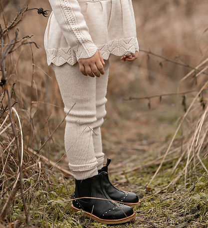 Fliink Leggings - Strik - Benna Rib - Sandshell