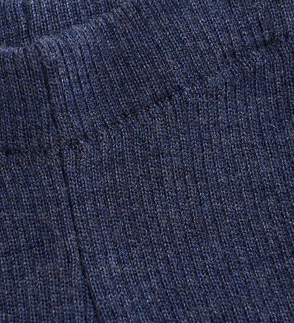 CeLaVi Leggings - Uld - Strik - Naval Academy Melange