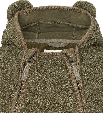 MarMar Fleecedragt - Teddy - Robert - Olive Leaf