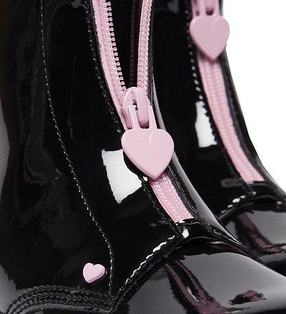 Dr. Martens Støvler - Bex Heart - Sort/Pale Pink