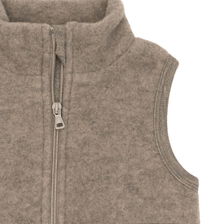 Engel Vest - Uld - Walnut Melange