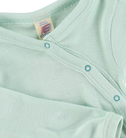 Engel Slå-om Body l/æ - Uld/Silke - Pastel Mint
