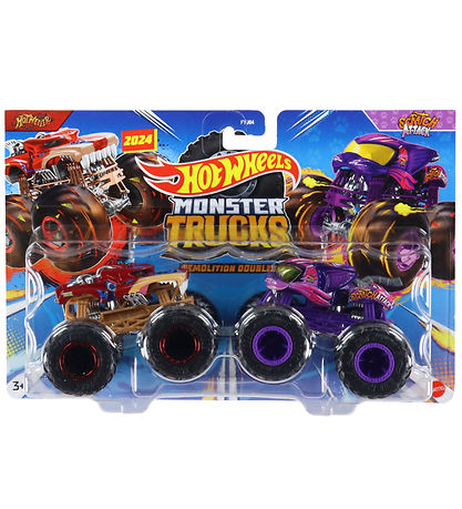 Hot Wheels Biler - 2-pak - Hotweiler & Scratch Attack