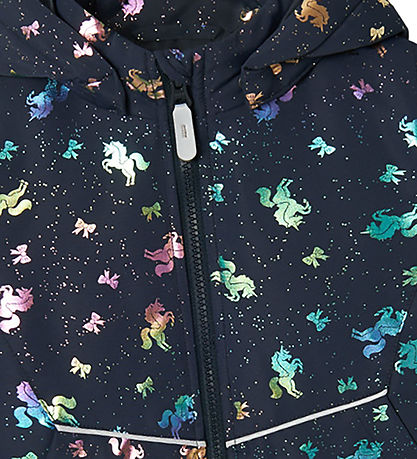 Name It Vinterjakke - Noos - NmfMaxi - Dark Sapphire/Unicorn