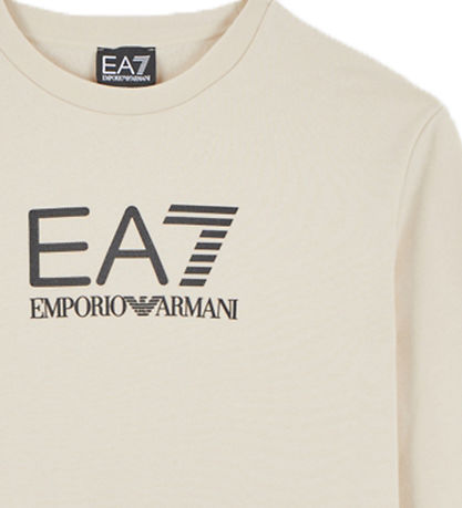 EA7 Sweatshirt - Whitecap Gray m. Logo