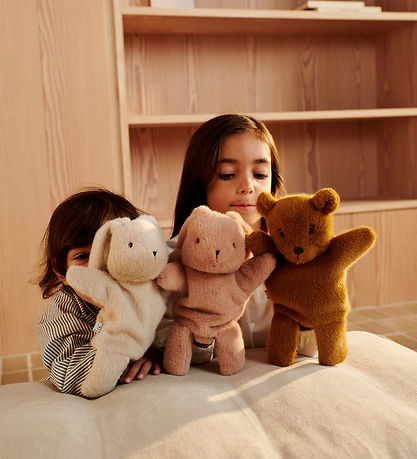 Liewood Hånddukke - Honor Bear - 28 cm - Golden Caramel