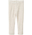 Wheat Leggings - Uld - Agi - Eggshell Melange