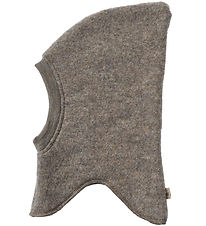 Wheat Elefanthue - Uldfleece - 1-lags - Eli - Brown Melange