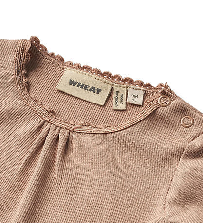 Wheat Body l/æ - Rib - Lotta - Nougat Rose