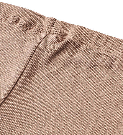 Wheat Leggings - Rib - Maddy - Nougat Rose