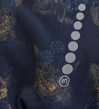 Minymo Flyverdragt - Navy m. Hunde
