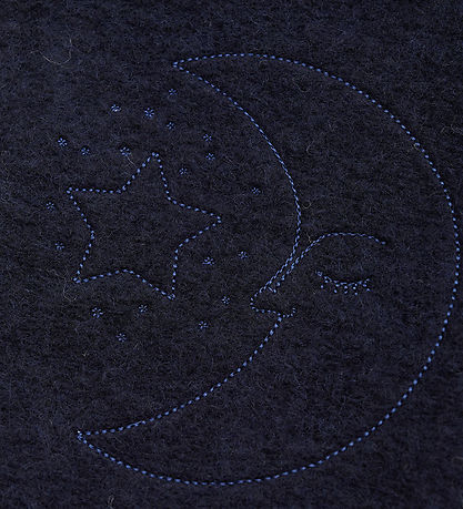 Huttelihut Elefanthue - Uld - 2-lags - Dark Navy