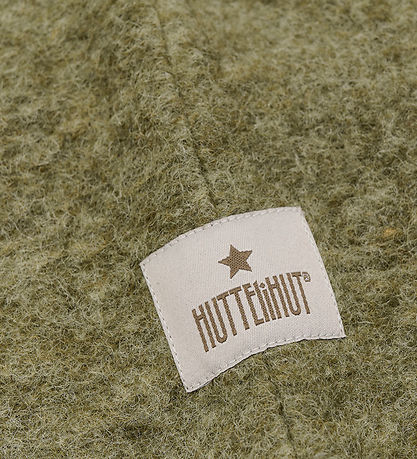 Huttelihut Elefanthue - Uld - 2-lags - Deep Lichen Green