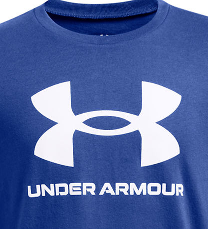 Under Armour T-Shirt - Sportstyle Logo - Tech Blue