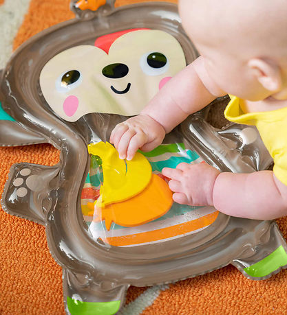 Bright Starts Aktivitetsmåtte m. Vand - Hungry Monkey