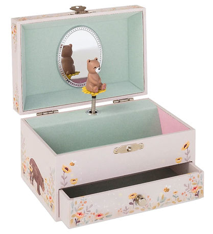 Petit Monkey Musikbox Bear - Swan Lake