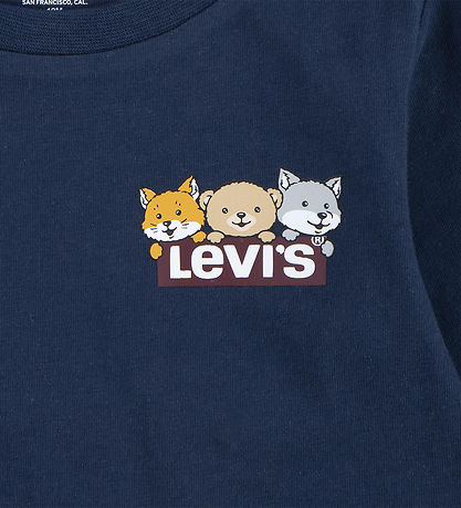 Levis Bluse - Dress Blues m. Print