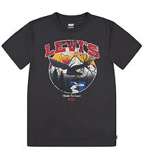 Levis T-shirt - Pirate Black m. Ørn