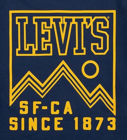 Levis Bluse - Dress Blues m. Gul