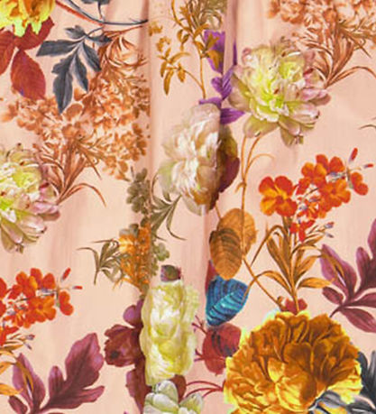 Christina Rohde Kjole - Dusty Rose m. Blomster