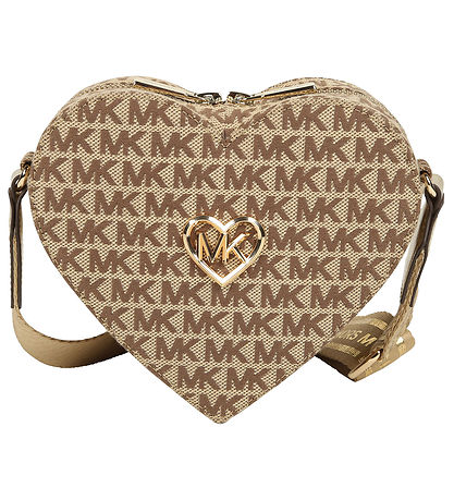 Michael Kors Skuldertaske - Stone m. Guld