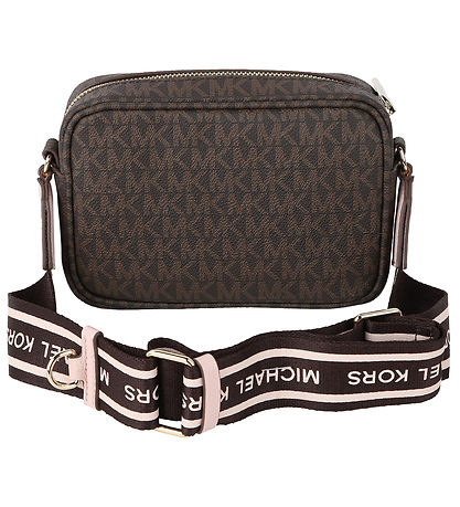 Michael Kors Skuldertaske m. Pung - Brun m. Guld