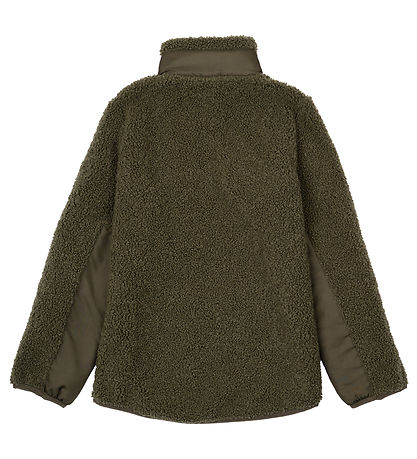 The New Fleecejakke - Teddy - TNLeopold - Ivy Green