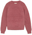 Creamie Bluse - strik - Mesa Rose m. Glitter