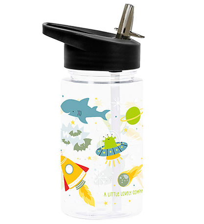A Little Lovely Company Drikkedunk m. Sugerør - 450 ml - Galaxy