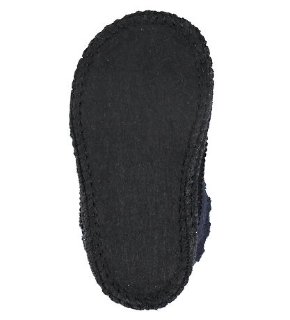 Huttelihut Hjemmesko - Uld - Dark Navy