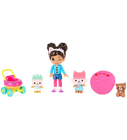 Gabby's Dollhouse Figursæt - 5 Dele - Friends Kitty Care