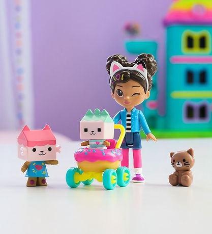 Gabby's Dollhouse Figursæt - 5 Dele - Friends Kitty Care