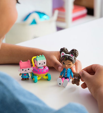 Gabby's Dollhouse Figursæt - 5 Dele - Friends Kitty Care