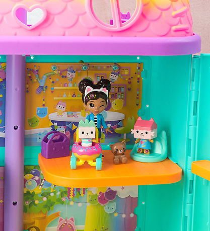 Gabby's Dollhouse Figursæt - 5 Dele - Friends Kitty Care