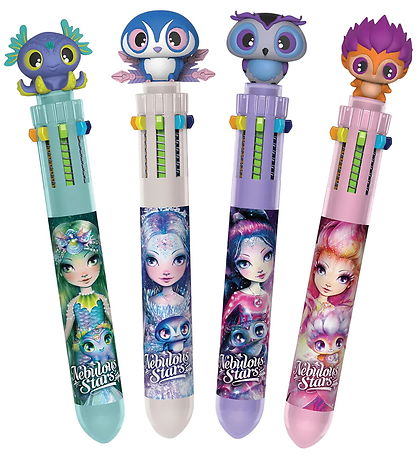 Nebulous Stars Kuglepen - 10 Color Ballpoint - Assorteret