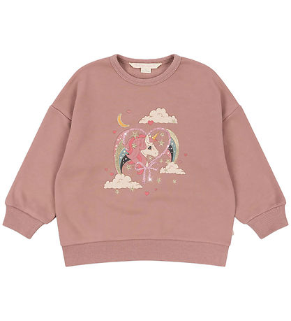 Konges Sløjd Sweatshirt - Lou - Mahogany Rose
