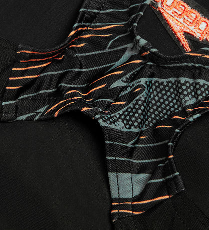 Speedo Badedragt - Hyperboom Splice Muscleback - Black/Green