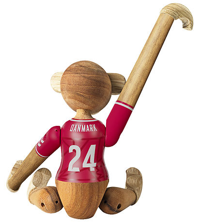 Kay Bojesen Træfigur - Abe - DBU Kvinde 2024 - Lille - Teak/Limb