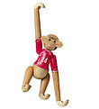 Kay Bojesen Træfigur - Abe - DBU Kvinde 2024 - Mini - Teak/Limba