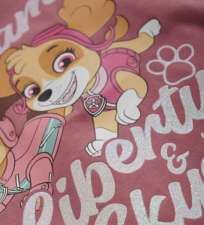 Minymo Bluse - Deco Rose m. Paw Patrol
