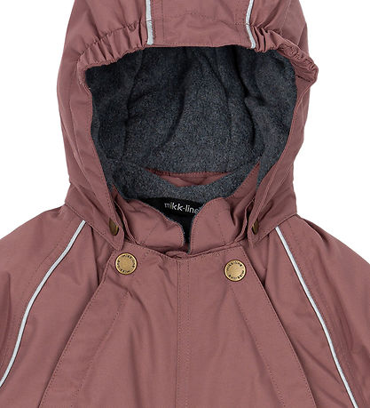 Mikk-Line Flyverdragt - Rose Brown
