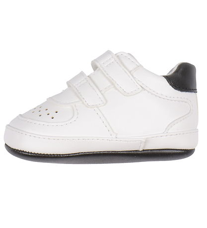 Calvin Klein Sko - Low Cut Velcro - Hvid/Sort