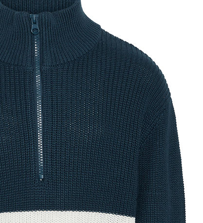 Grunt Bluse - Strik - GRChon - Navy