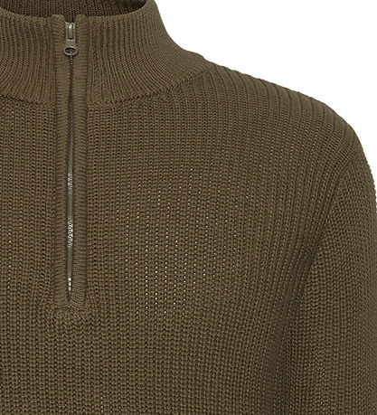 Grunt Bluse - Strik - Durbuy - Army