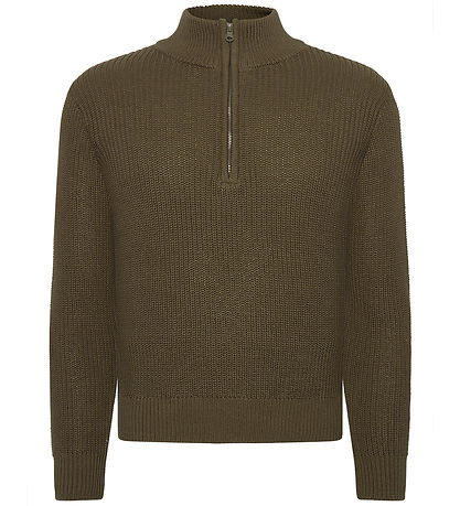 Grunt Bluse - Strik - Durbuy - Army
