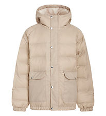 Grunt Puffer Jacket - GRMontroux - Oatmilk